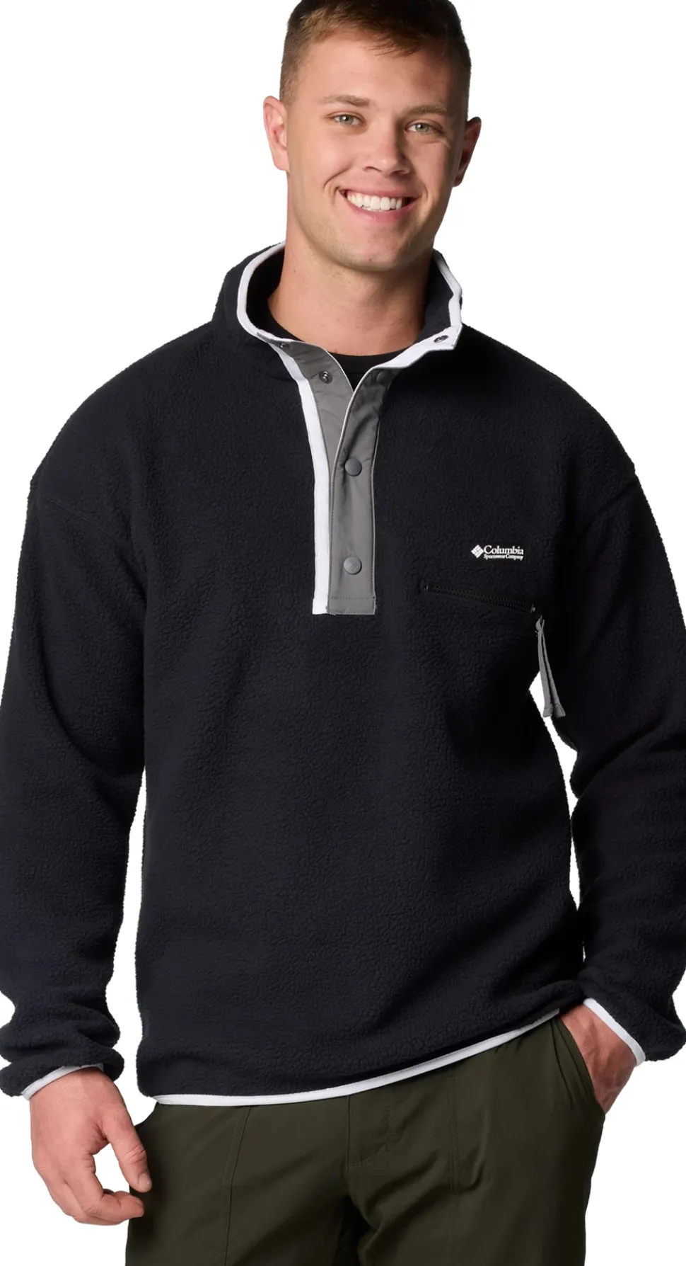 Helvetia II Half Snap Fleece Pullover - Men's