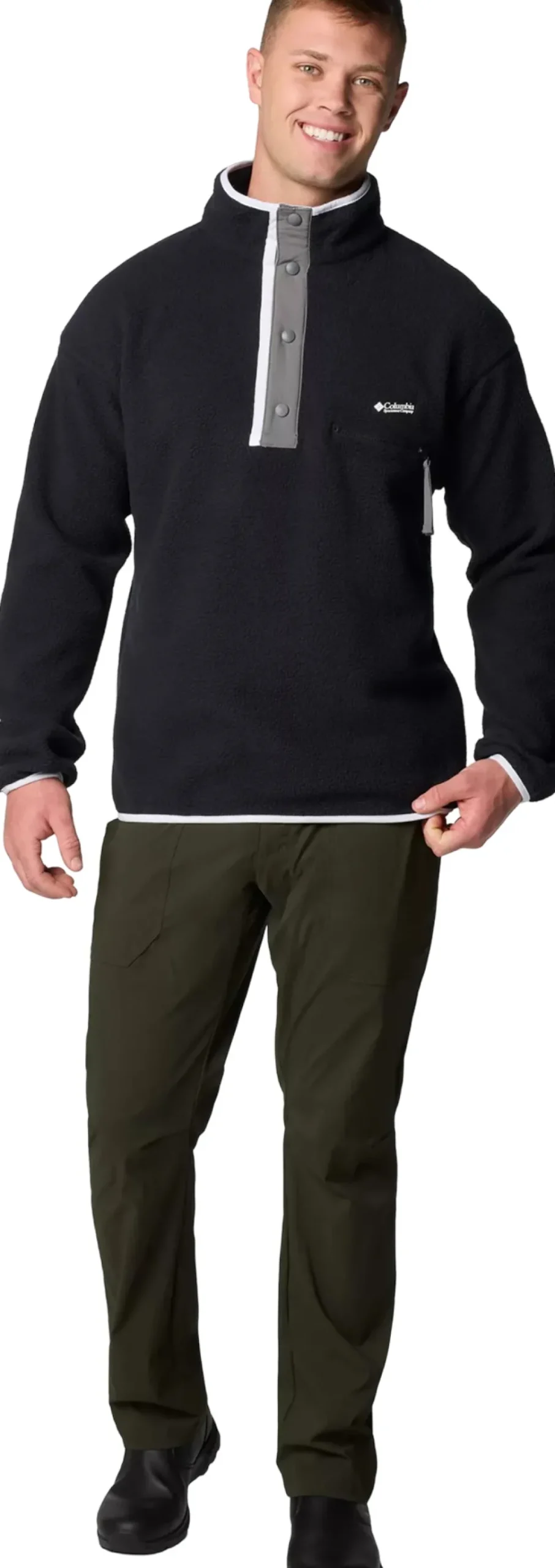 Helvetia II Half Snap Fleece Pullover - Men's