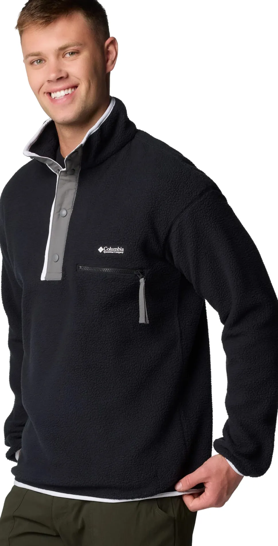 Helvetia II Half Snap Fleece Pullover - Men's