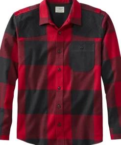 Heritage Scotch Slightly Fitted Untucked Fit Plaid Flannel Shirt - Men's