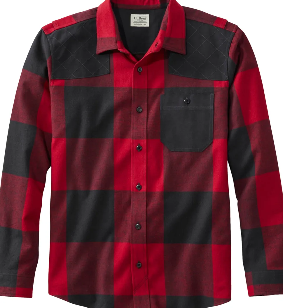 Heritage Scotch Slightly Fitted Untucked Fit Plaid Flannel Shirt - Men's