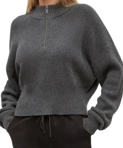 Highline 1/4 Zip Mock Neck Sweater - Women's