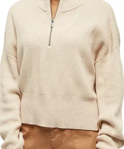 Highline 1/4 Zip Mock Neck Sweater - Women's