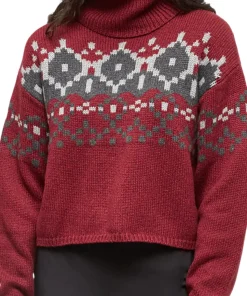 Highline Intarsia Turtleneck Sweater - Women's