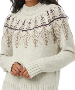 Highline Intarsia Wool Sweater - Women's