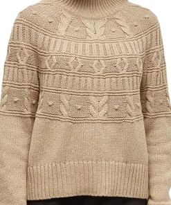 Highline Pom Mock Neck Sweater - Women's