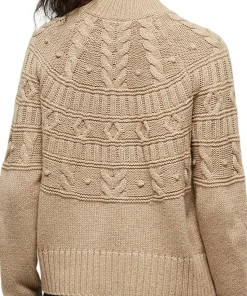 Highline Pom Mock Neck Sweater - Women's
