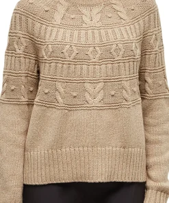 Highline Pom Mock Neck Sweater - Women's