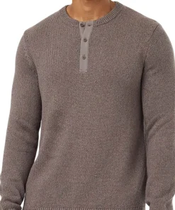 Highline Wool Placket Sweater - Men's