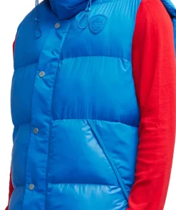 Hyeon Lightweight Puffer Vest with Removable Hood - Men's