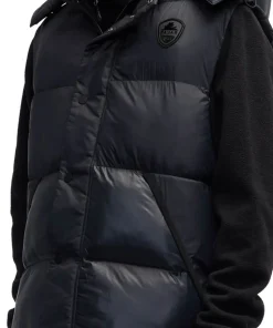 Hyeon Lightweight Puffer Vest with Removable Hood - Men's