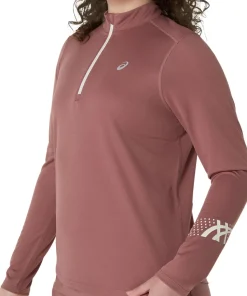 Icon 1/2 Zip Long Sleeve Top - Women's