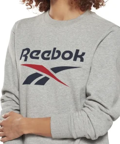 Identity Logo French Terry Crew Neck Sweatshirt - Women's