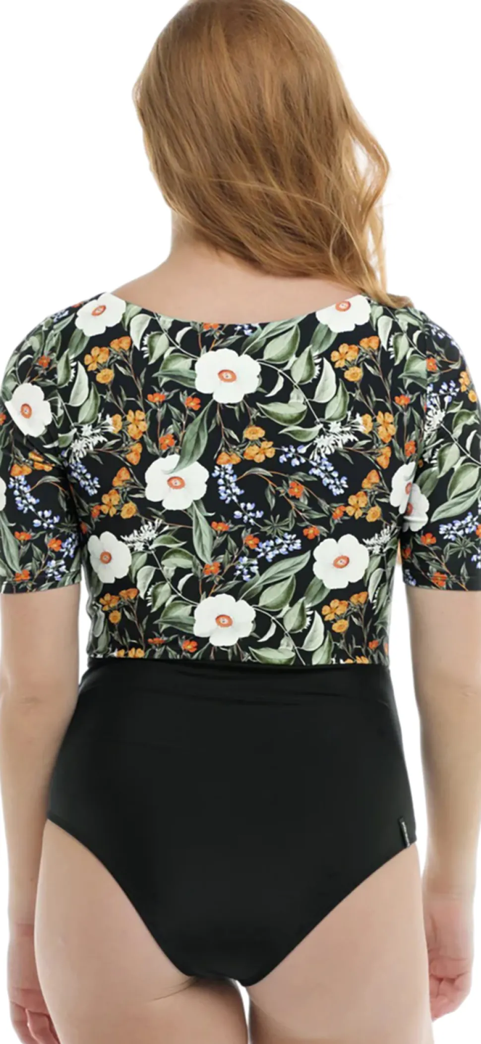 Inflorescence Kat Short Sleeve One-Piece Swimsuit - Women's