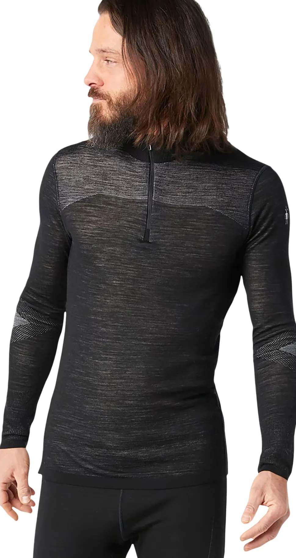 Intraknit Thermal Merino 1/4 Zip Base Layer Top - Men's
