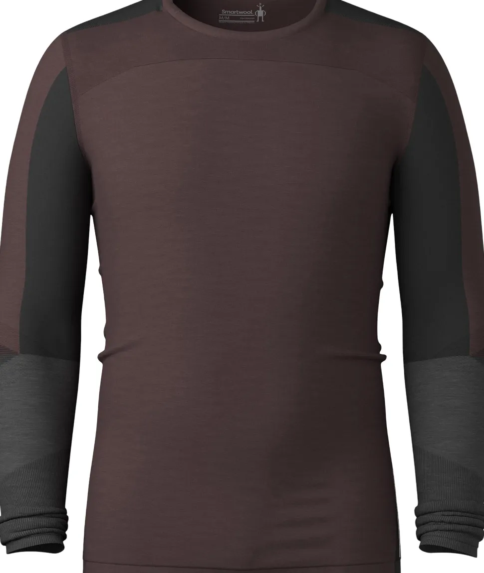 Intraknit Thermal Merino Crew Neck Colorblock Base Layer Top - Men's