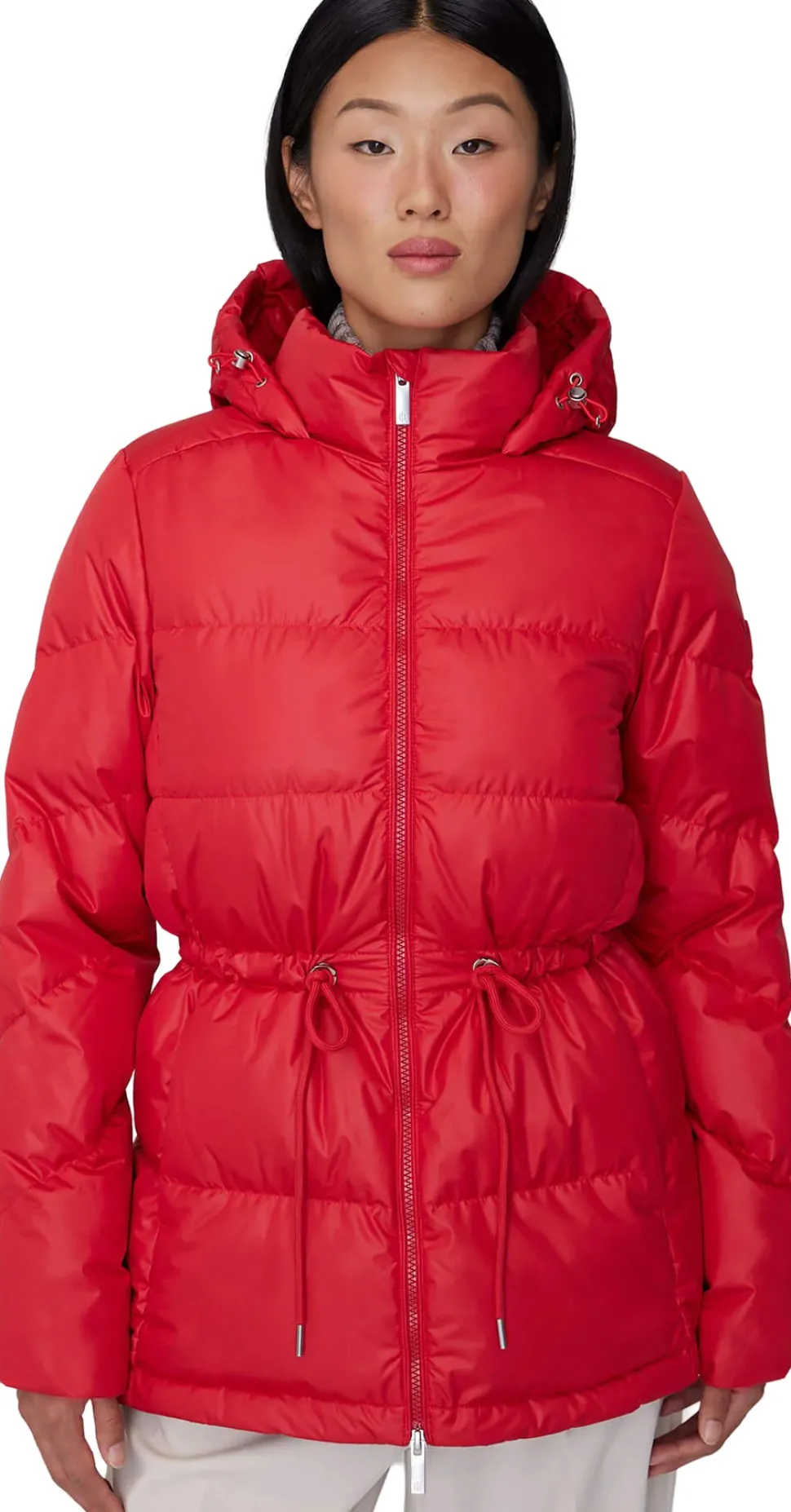 Isabela Lightweight Hooded Waisted Down Jacket - Women's