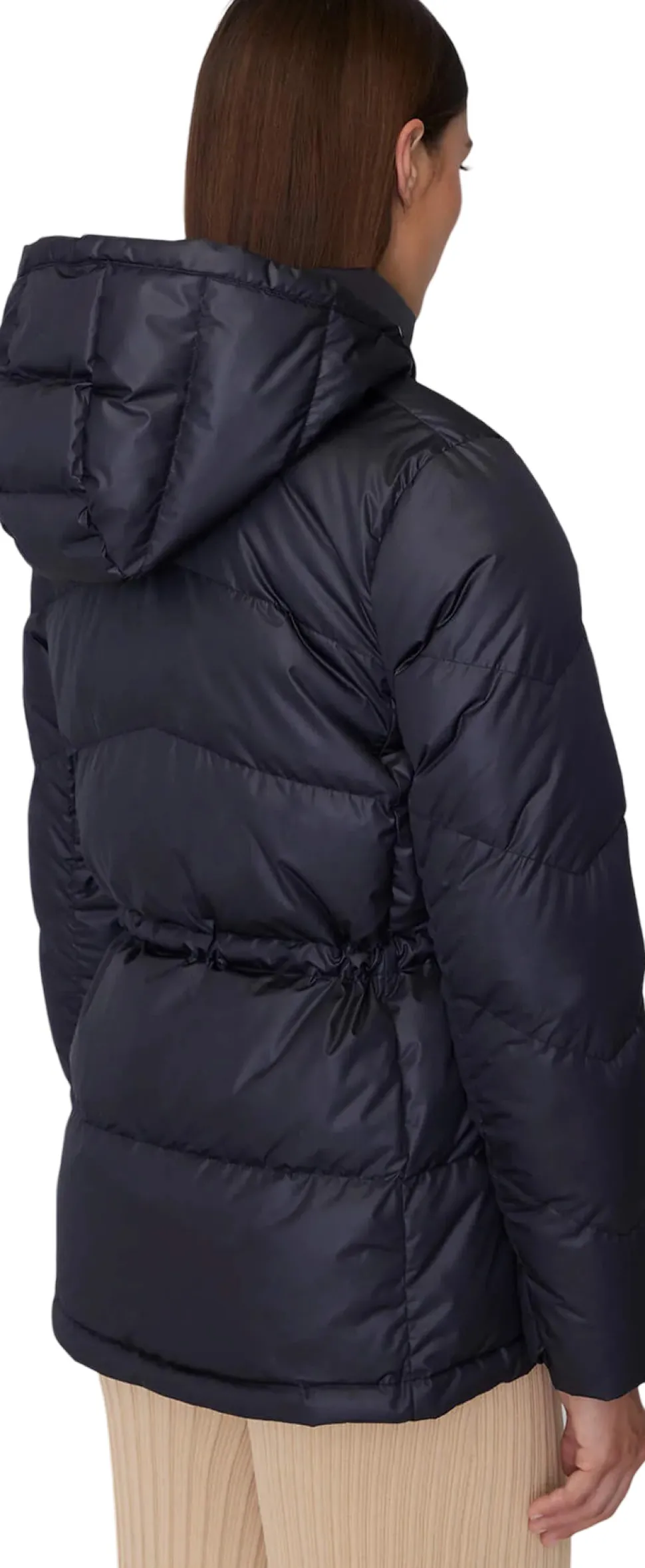 Isabela Lightweight Hooded Waisted Down Jacket - Women's