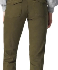 Ivy Dark Jade Twill Non-Denim Jean - Women's