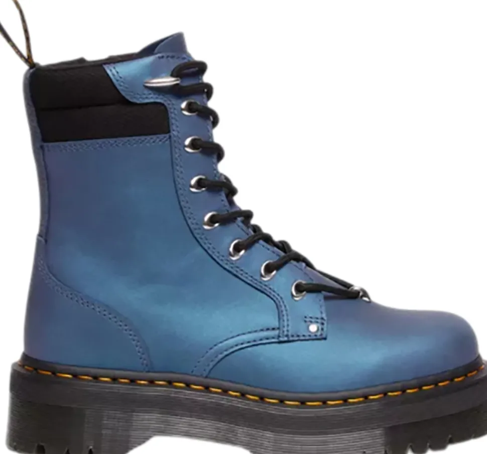 Jadon II Hardware Pull Up Leather Platform Boots - Unisex