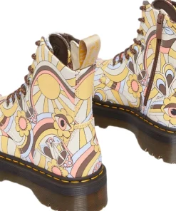 Jadon Retro Vegan Canvas Platform Boots - Unisex
