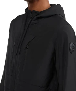 Jiro Rain Shell Jacket with Fixed Hood - Men's