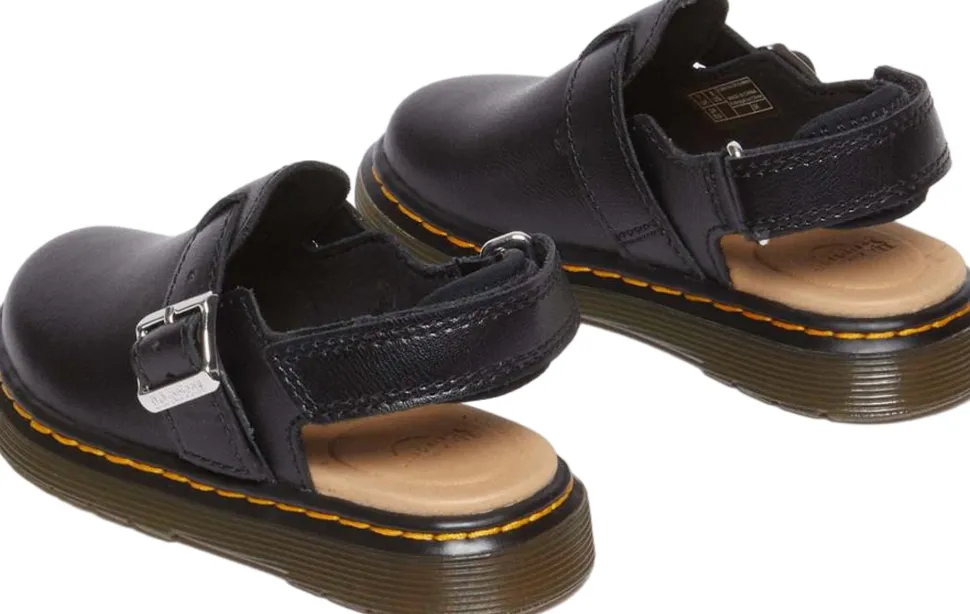Jorgie Leather Mules - Toddler