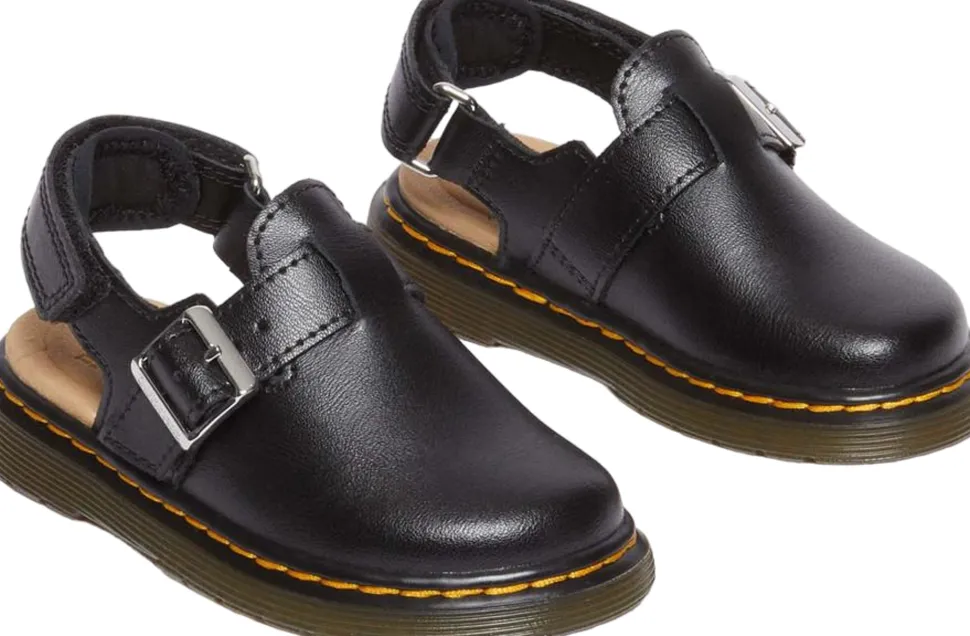 Jorgie Leather Mules - Toddler