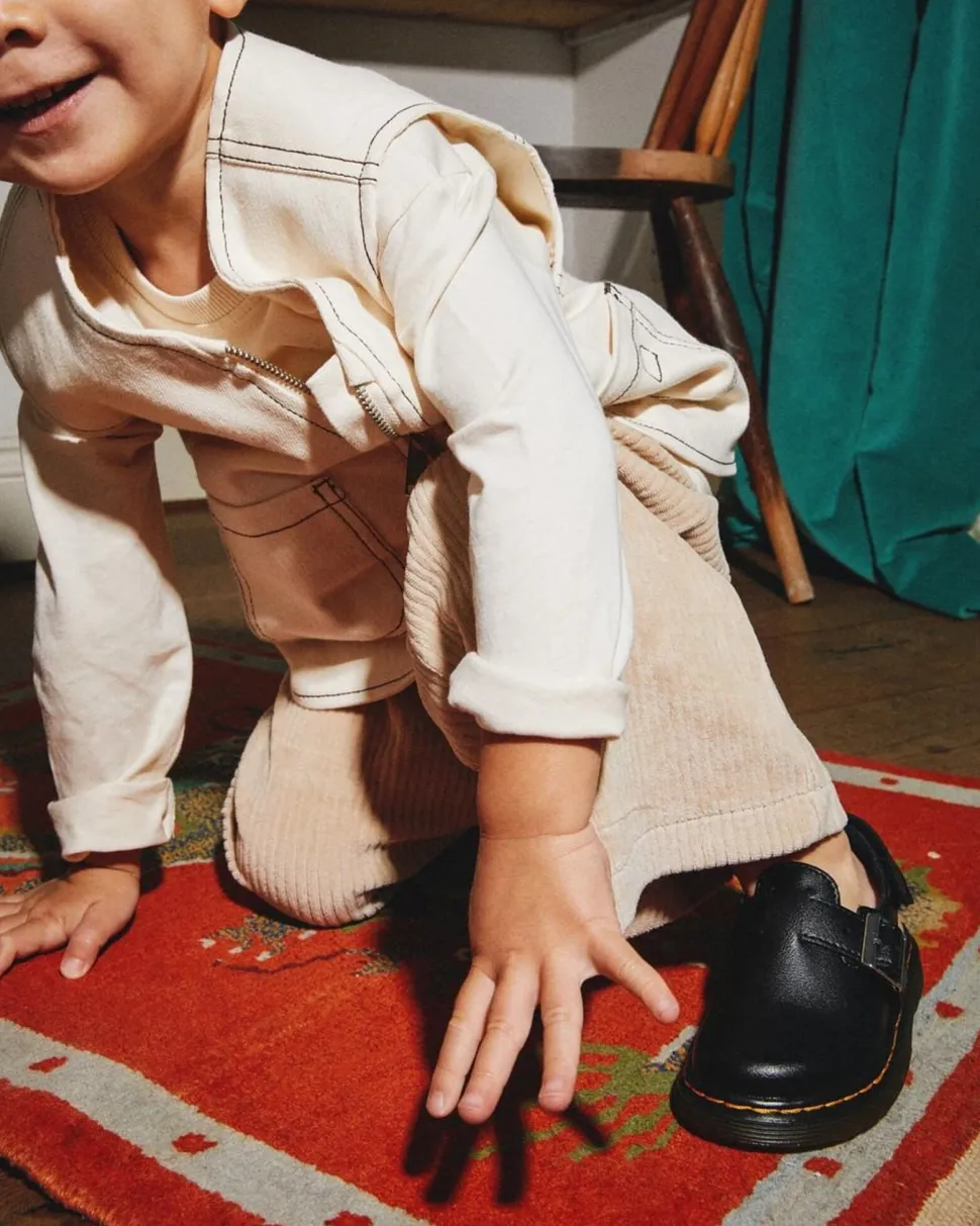 Jorgie Leather Mules - Toddler