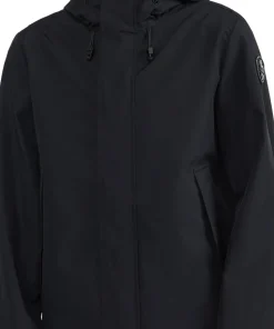 Kaito Car Coat with Fixed Hood - Men's