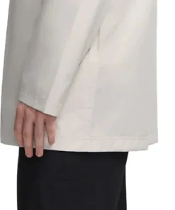 Kaito Car Coat with Fixed Hood - Men's
