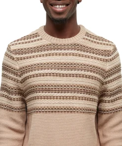 Kepler Organic Cotton Knit Long Sleeve Sweater - Men's