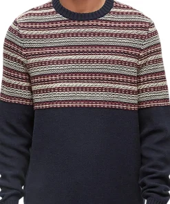 Kepler Organic Cotton Knit Long Sleeve Sweater - Men's