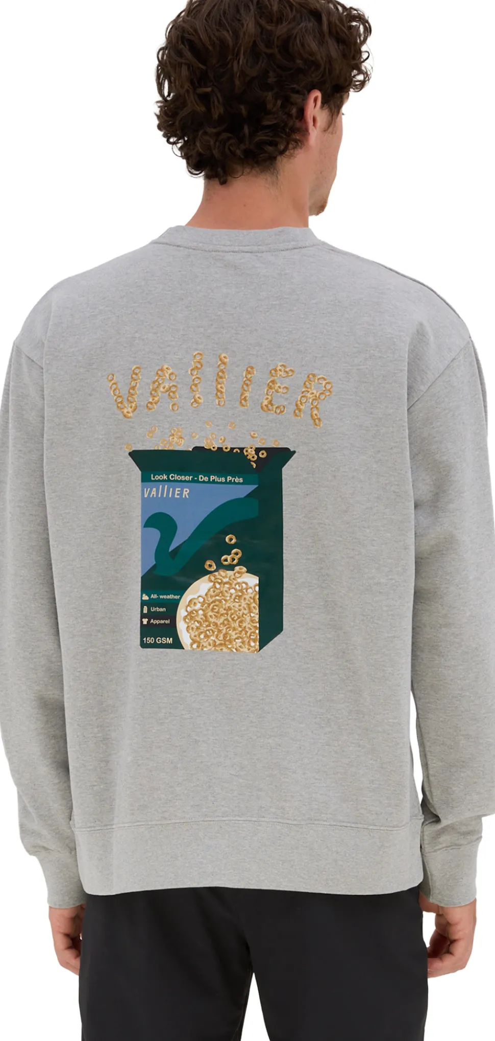 Kerns Relaxed Organic Printed Sweatshirt - Unisex