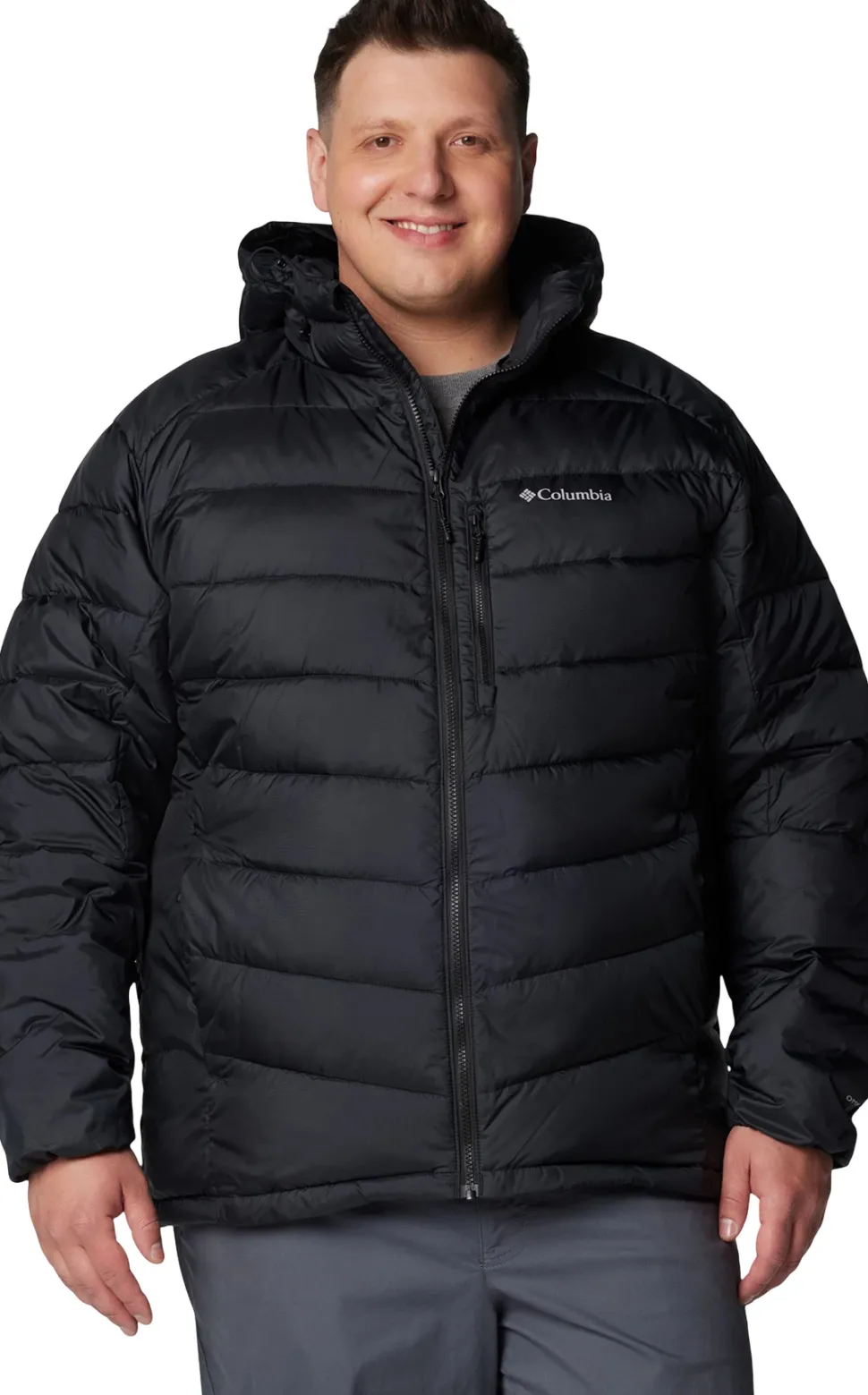 Labyrinth Loop II Big Size Hooded Jacket - Men's