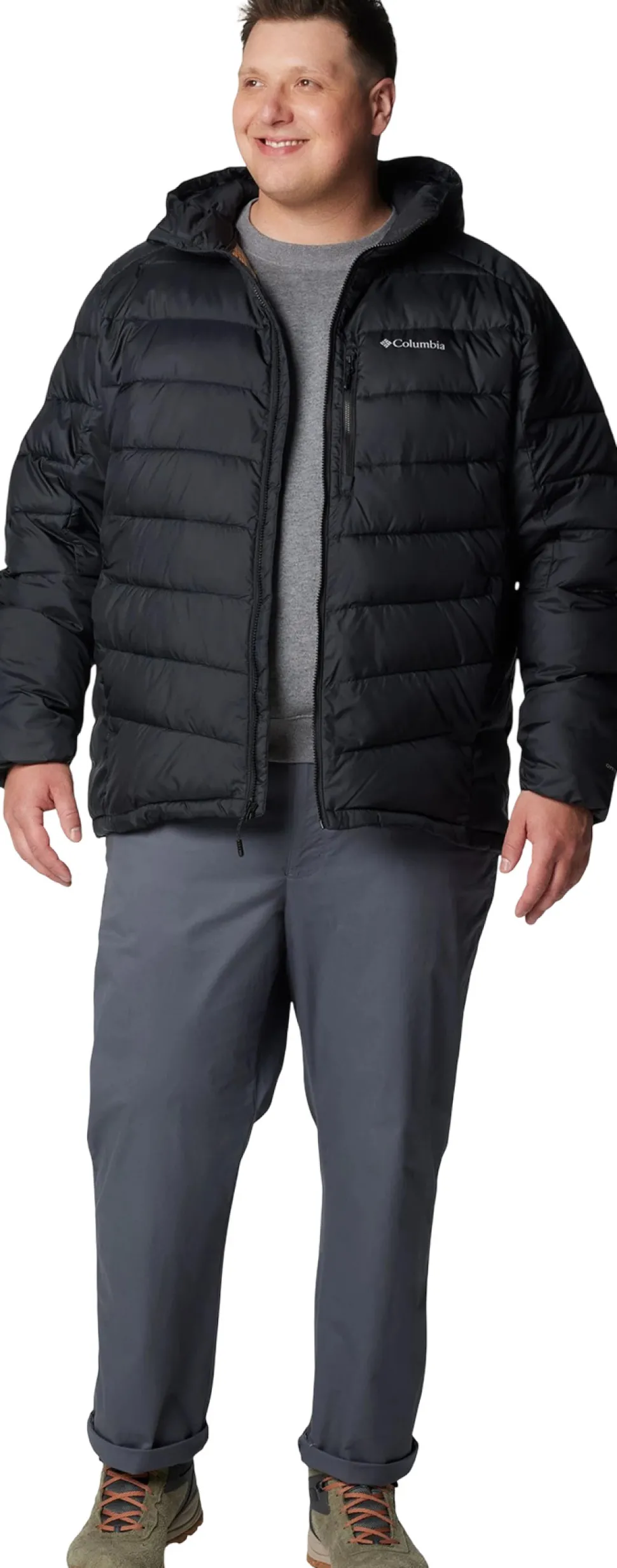 Labyrinth Loop II Big Size Hooded Jacket - Men's