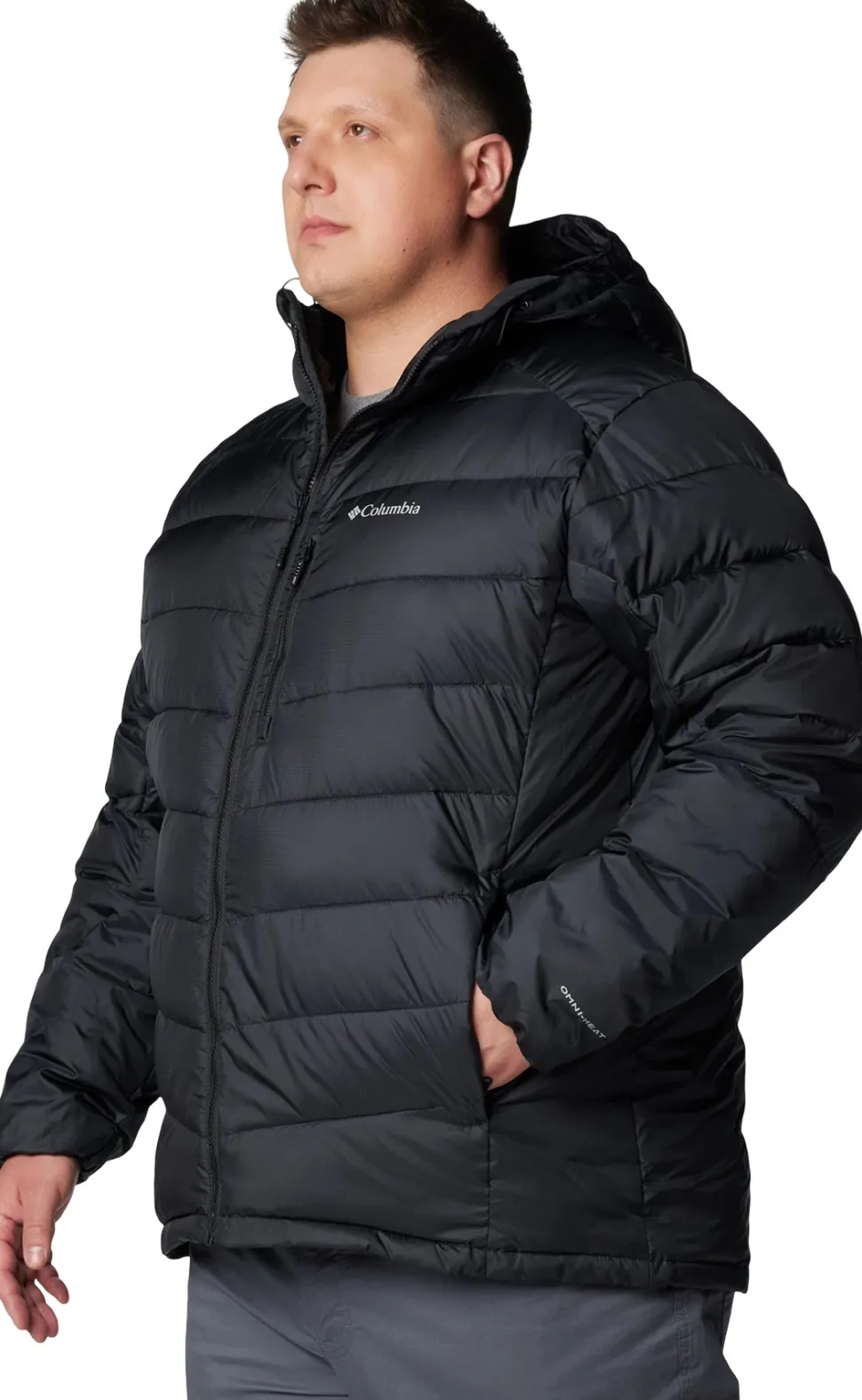 Labyrinth Loop II Big Size Hooded Jacket - Men's
