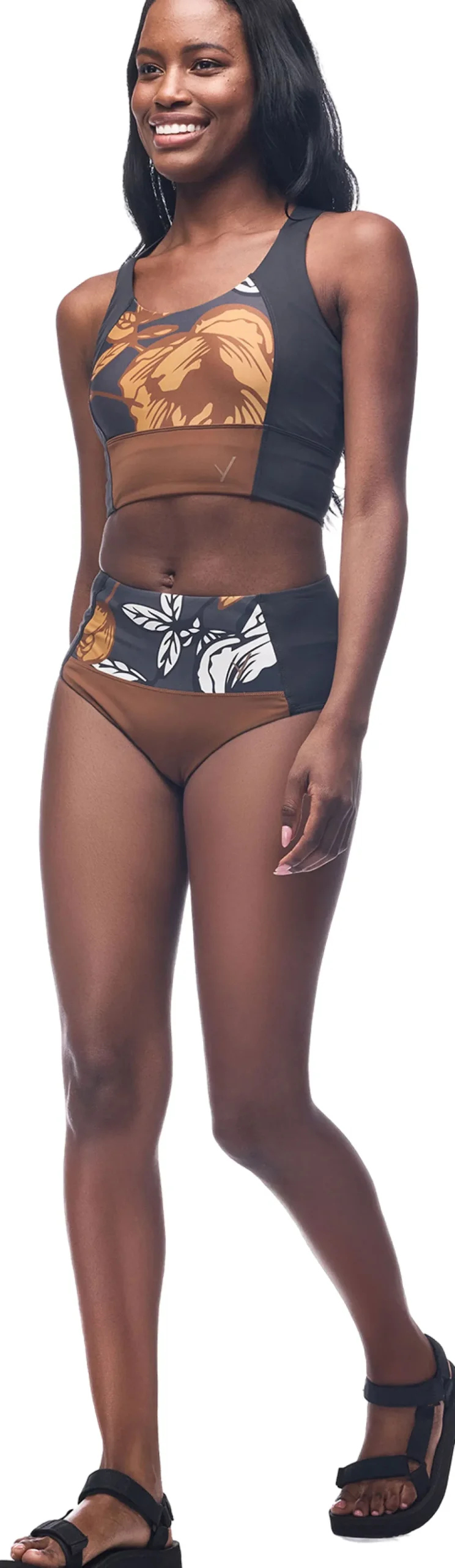 Lago II High Waist Swim Bottom - Women's