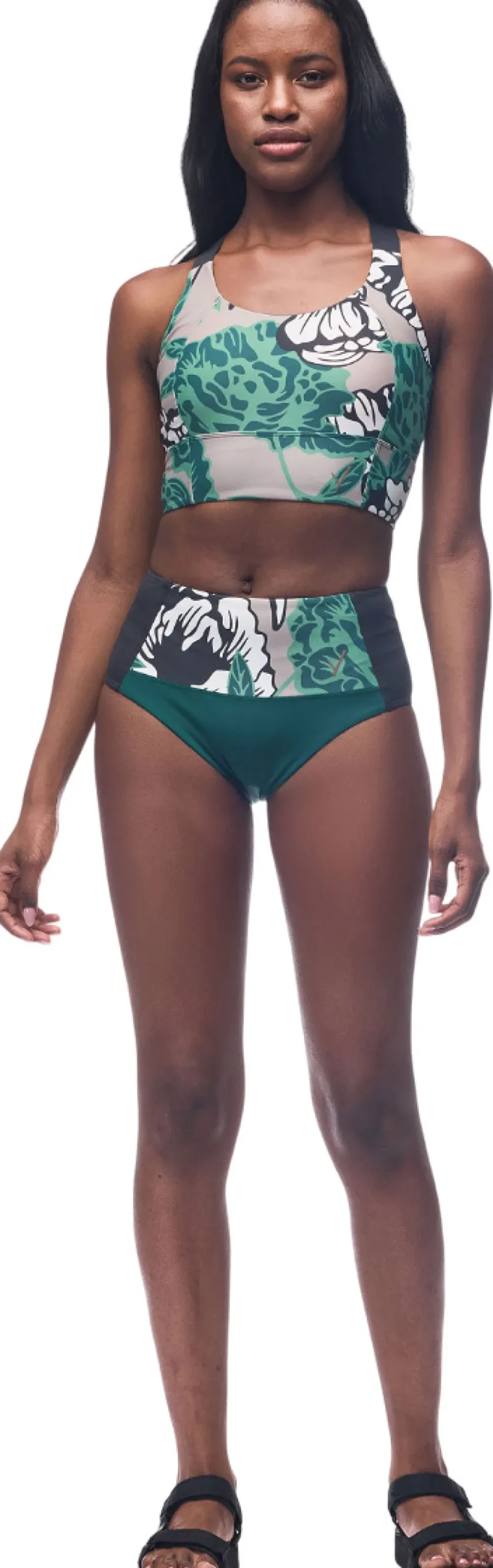 Lago II High Waist Swim Bottom - Women's