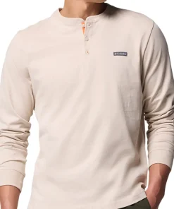 Landroamer Long Sleeve Henley Shirt - Men's