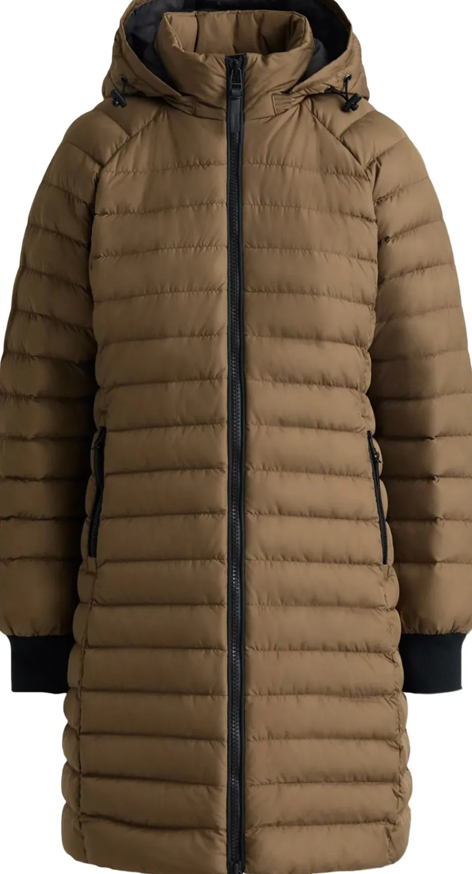 Lawrence Insulated Mid-Thigh Length Down Coat - Women's