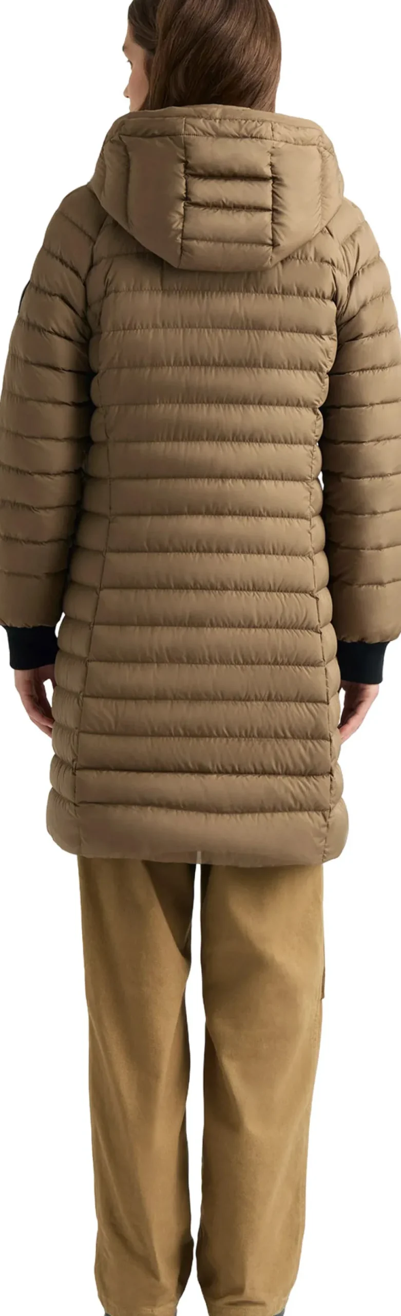 Lawrence Insulated Mid-Thigh Length Down Coat - Women's