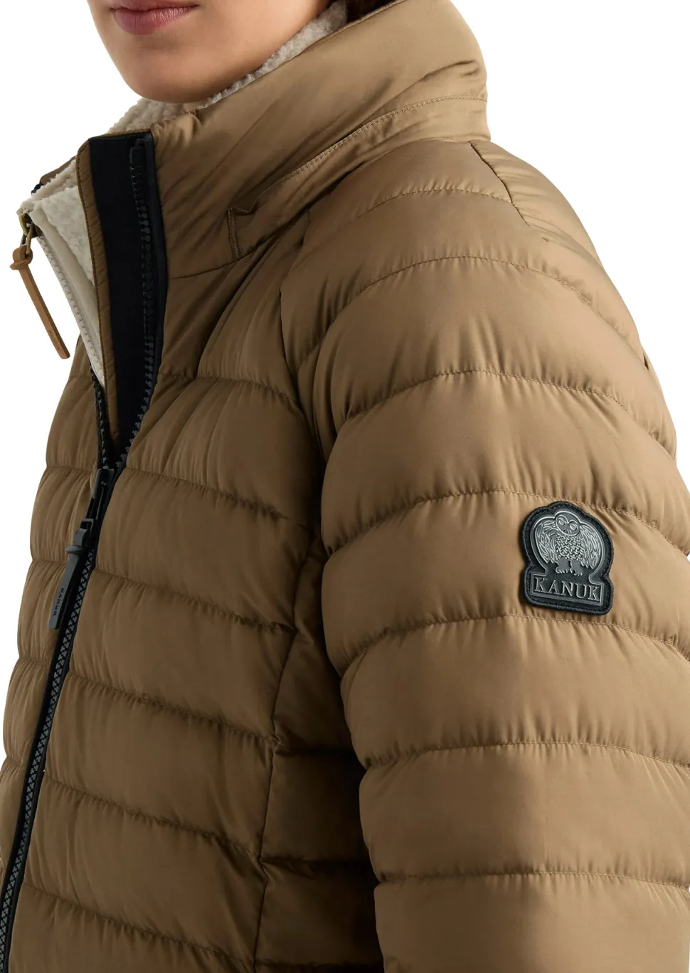 Lawrence Insulated Mid-Thigh Length Down Coat - Women's
