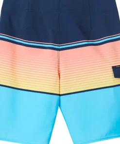 Lennox Stripe Boardshort 18" - Men's