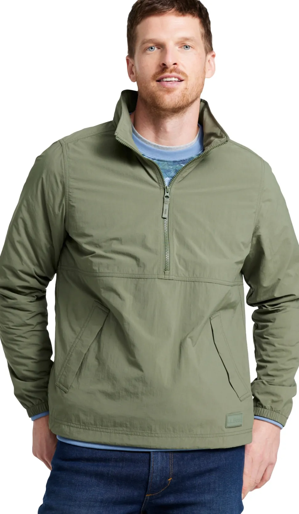 Light and Airy Windbreaker Anorak - Men's