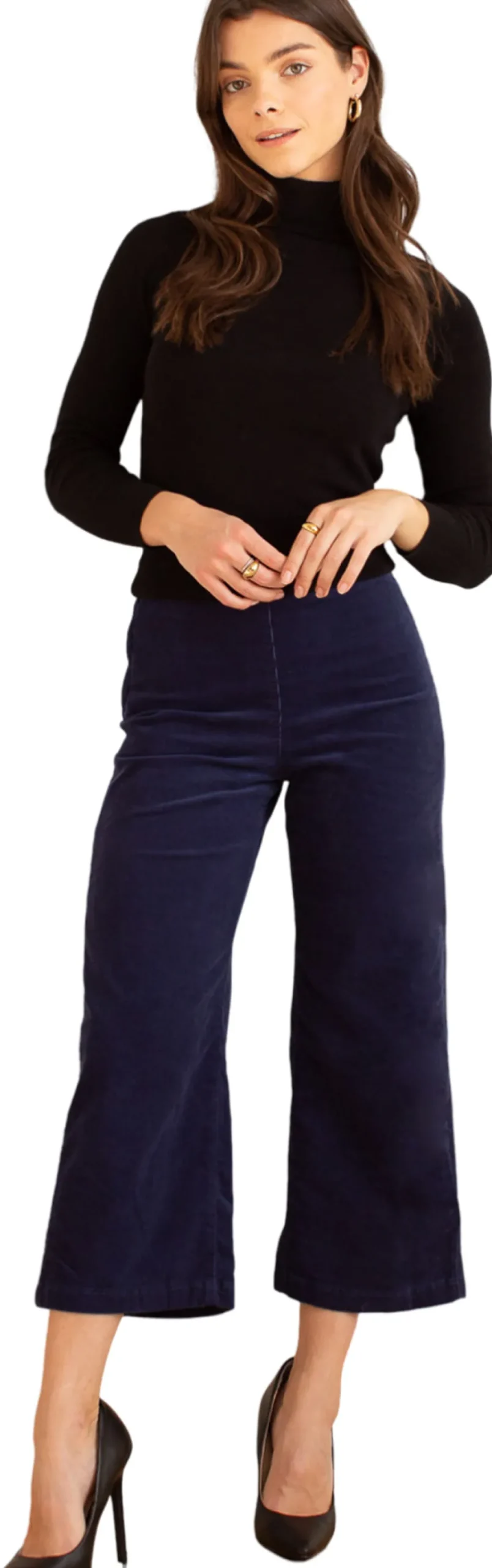 Lily Wide Leg Classic Rise Pant - Women's