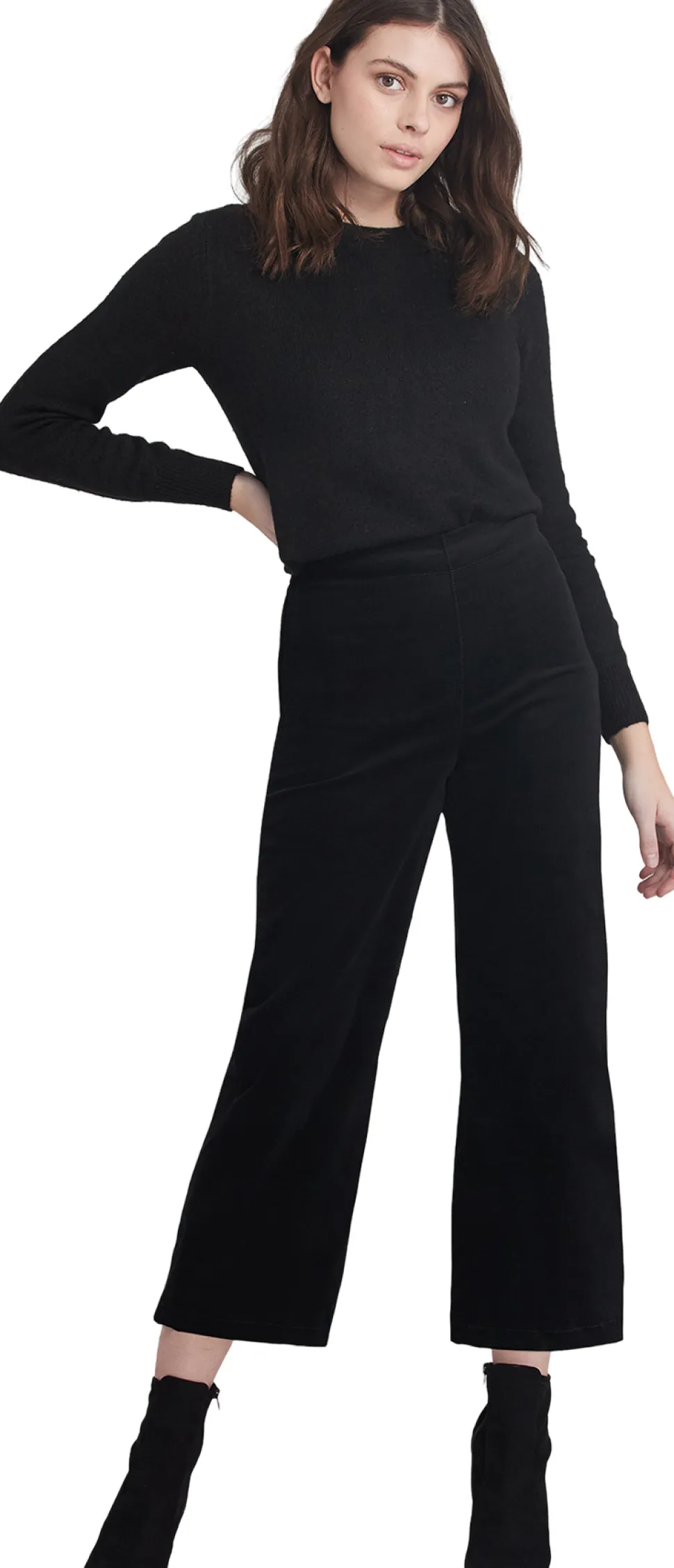 Lily Wide Leg Classic Rise Pant - Women's