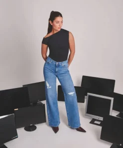 Lily Wide Leg Jeans - Women's