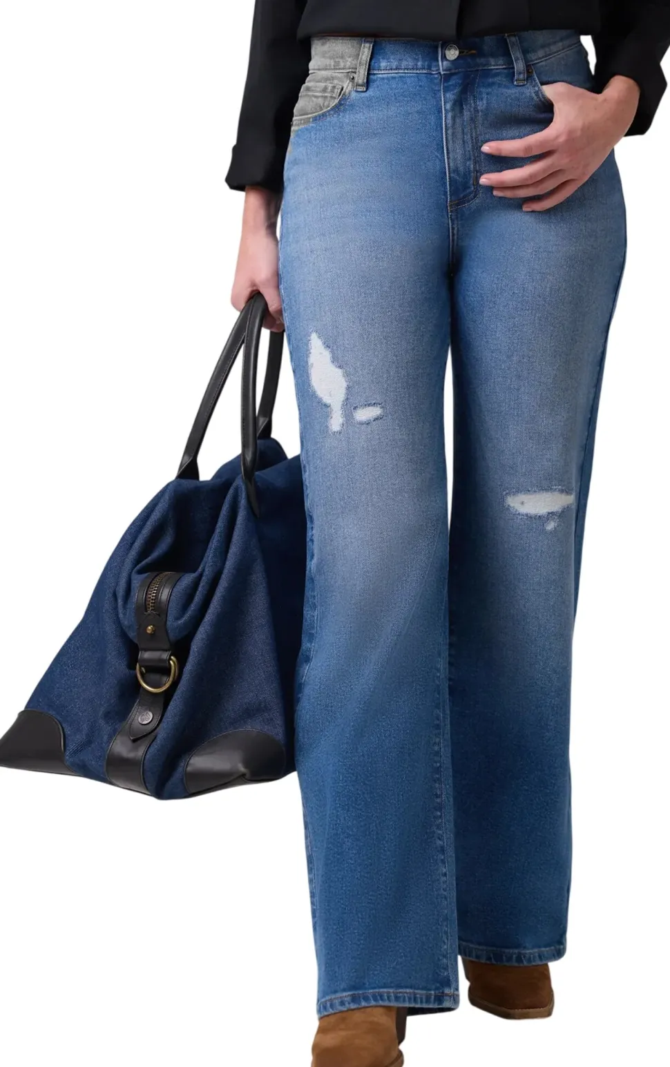 Lily Wide Leg Jeans - Women's