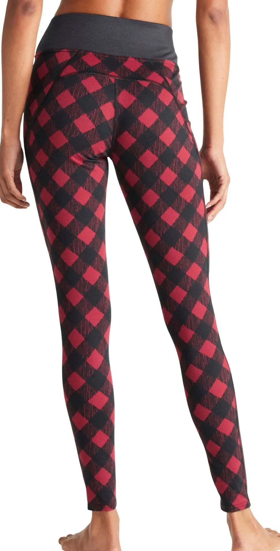 L.L.Bean Midweight Printed Base Layer Pant - Women's